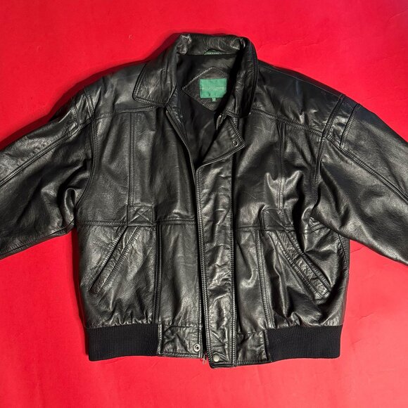 Vintage Hill & Archer Black Jacket – Hand-Painted Shiro Tora Tiger Art (M) - Picture 3 of 11